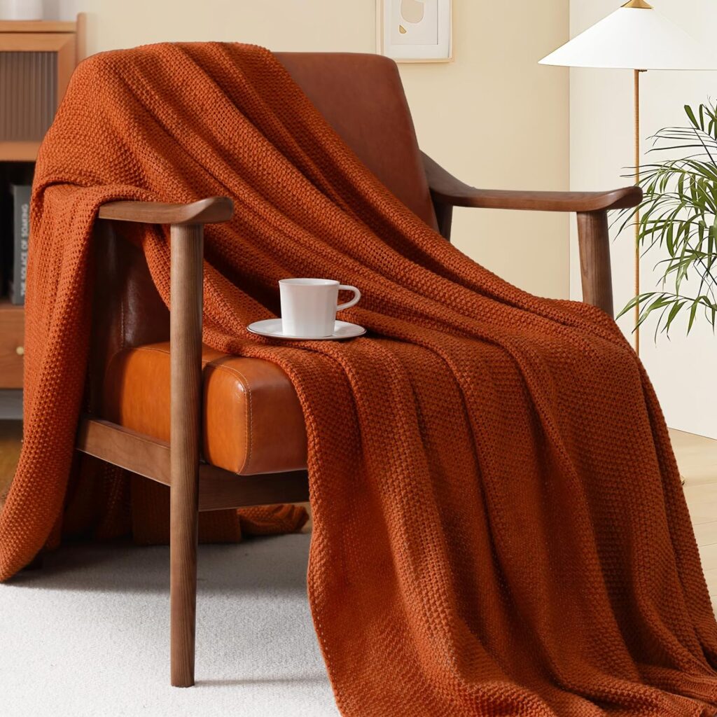 Luxurious Chunky Knit Blanket